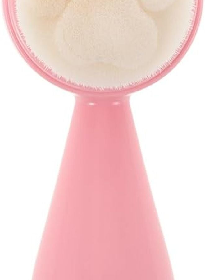 Dual Sided Silicone Face Cleansing Brush With ABS Handle For Women Travel - Image 1